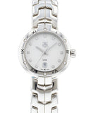 Tag Heuer Link Diamonds Silver Dial Silver Steel Strap Watch for Women - WAT1413.BA0954