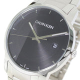 Calvin Klein City Chronograph Black Dial Silver Steel Strap Watch for Men - K2G2G14Y