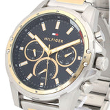 Tommy Hilfiger Mason Chronograph Blue Dial Two Tone Steel Strap Watch For Men - 1791937