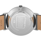 Coach Perry White Dial Grey Leather Strap Watch for Women - 14503155