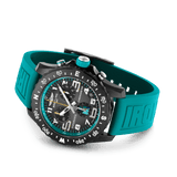 Breitling Endurance Pro Ironman 70.3 World Championship Grey Dial Turquoise Rubber Strap Watch for Men - X823105C1M1S1