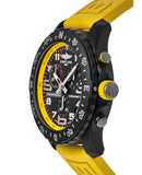 Breitling Endurance Pro Black Dial Yellow Rubber Strap Watch for Men - X82310A41B1S1