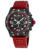 Breitling Endurance Pro Black Dial Red Rubber Strap Watch for Men - X82310D91B1S1