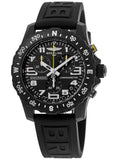 Breitling Endurance Pro Black Dial Black Rubber Strap Watch for Men - X82310E51B1S1