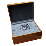 Tag Heuer Autavia Cosc GMT Automatic Blue Dial Silver Steel Strap Watch for Men - WBE511A.BA0650