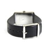 Calvin Klein Window Black Dial Black Leather Strap Watch for Men - K2M23107