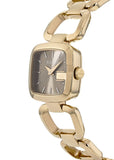 Gucci G Gucci Sunbrushed Brown Dial Rose Gold Steel Strap Watch For Women - YA125511