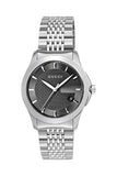 Gucci G Timeless Black Dial Silver Steel Strap Watch For Men - YA126402