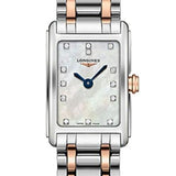 Longines Dolcevita Mother of Pearl Diamond Dial Two Tone Steel Strap Watch for Women - L5.258.5.87.7