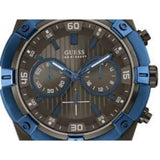 Guess Sport Analog Grey Dial Grey Steel Strap Watch for Men - W0377G5