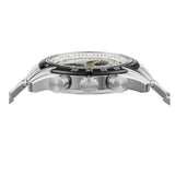 Versace V-Ray Chronograph Quartz Silver Dial Silver Steel Strap Watch For Men - VE2I00321