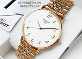 Tissot T Classic Everytime White Dial Rose Gold Mesh Bracelet Watch for Men - T109.610.33.032.00