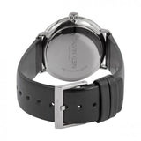 Calvin Klein High Noon Quartz Black Dial Black Leather Strap Watch for Men - K8M211C1