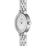 Tissot T Lady Lovely Silver Dial Silver Steel Strap Watch For Women - T058.009.11.031.00