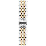 Tissot T Classic Tradition White Dial Two Tone Mesh Bracelet Watch for Women - T063.210.22.037.00