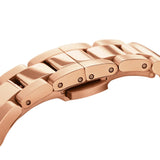 Rose gold DW00100209 Iconic quartz women's watch bracelet detail