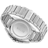 Hugo Boss Grandmaster Blue Dial Silver Steel Strap Watch for Men - 1513884