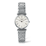 Longines La Grande Classique White Dial Silver Steel Strap Watch for Women - L4.209.4.71.6