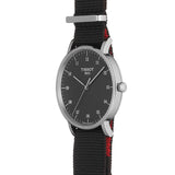 Tissot Everytime Medium Black Dial Black NATO Strap Watch For Men - T109.410.17.077.00