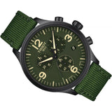 Tissot Chrono XL Green Dial Green NATO Strap Watch For Men - T116.617.37.097.00