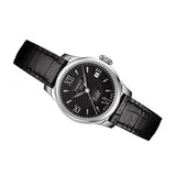 Tissot Le Locle Automatic Lady Black Dial Black Leather Strap Watch for Women - T41.1.123.57