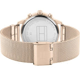 Tommy Hilfiger Blake Quartz Gold Dial Gold Mesh Bracelet Watch for Women - 1782303