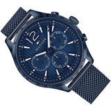 Tommy Hilfiger Gavin Chronograph Blue Dial Blue Mesh Bracelet Watch for Men - 1791471