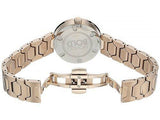 Movado Bold Crystal Pave Rose Gold Dial Rose Gold Steel Strap Watch For Women - 3600493