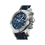 Breitling Avenger Chronograph 43 Blue Dial Blue Nylon Strap Watch for Men - A13385101C1X1