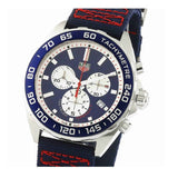 Tag Heuer Formula 1 Redbull Edition Chronograph Blue Dial Blue NATO Strap Watch for Men - CAZ1018.FC8213