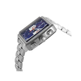 Tag Heuer Monaco Automatic Chronograph Blue Dial Silver Steel Strap Watch for Men - CBL2111.BA0644