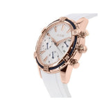 Guess Catalina White Dial White Silicon Strap Watch For Women - W0562L1