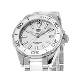 Tag Heuer Aquaracer White Dial Watch for Women - WAY131B.BA0914