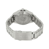 TAG Heuer WBD131B stainless steel watch, back view