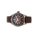 Tag Heuer Autavia 42mm Brown Dial Brown Leather Strap Watch for Men - WBE5191.FC8276